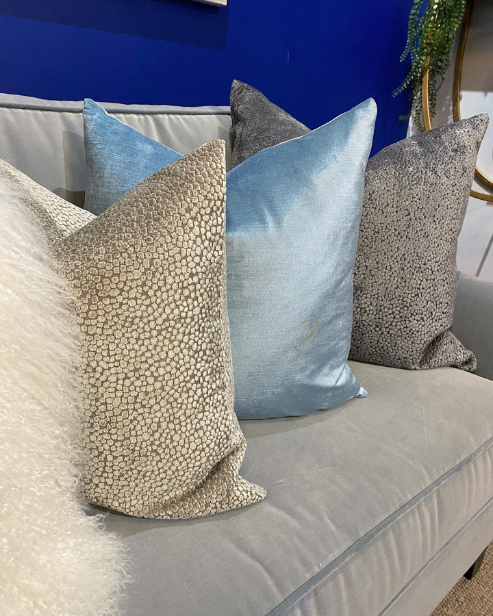 Bingham Silver Large Cushion