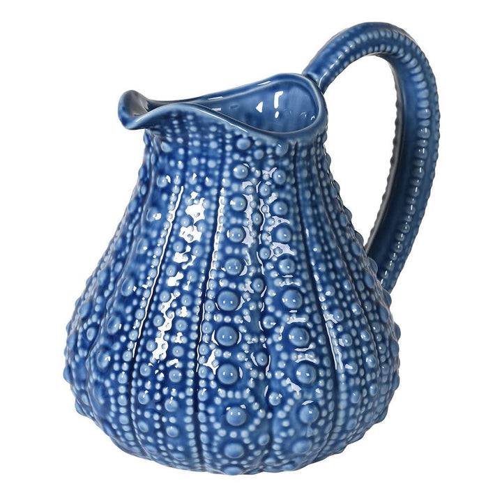 Blue Porcelain Urchin Jug