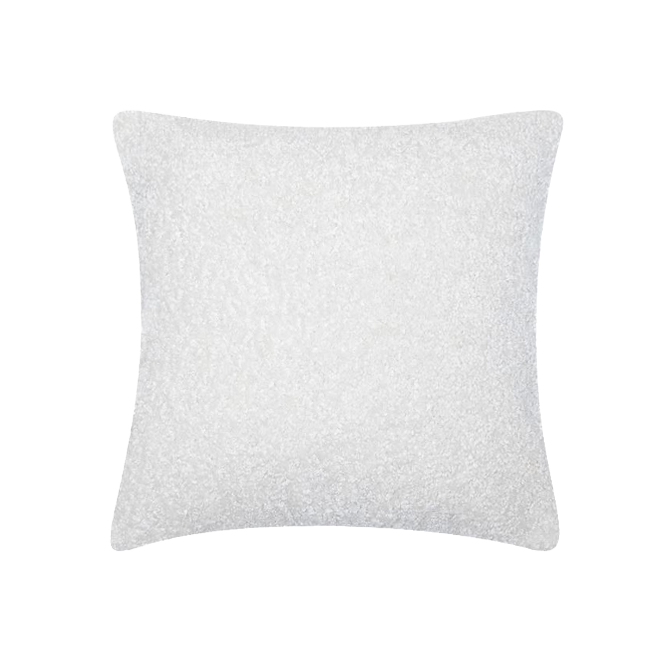 Bouclé Ivory Cushion