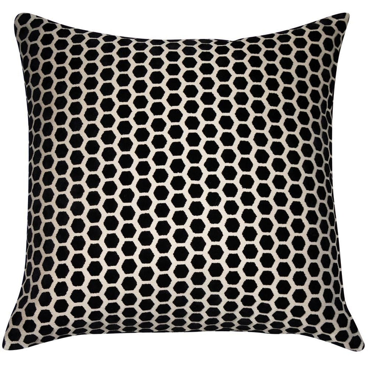 Gia Black Large Cushion