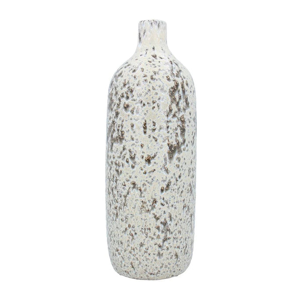 Large Speckled Bottle Vase