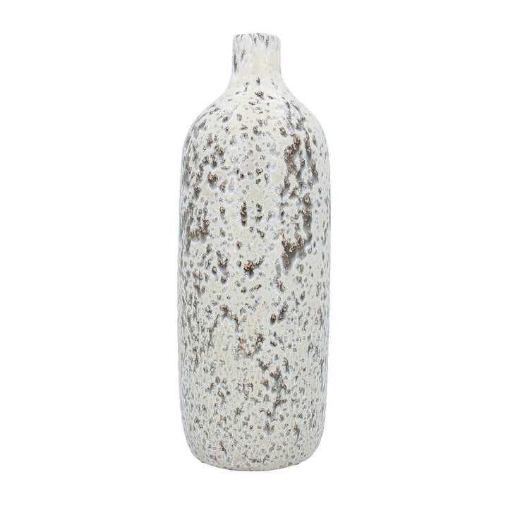 Large Speckled Bottle Vase