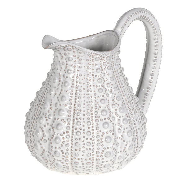 White Porcelain Urchin Jug