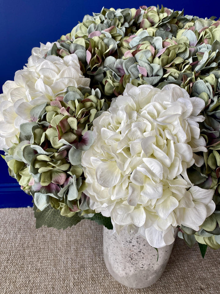 Antique Blue Hydrangea Stem