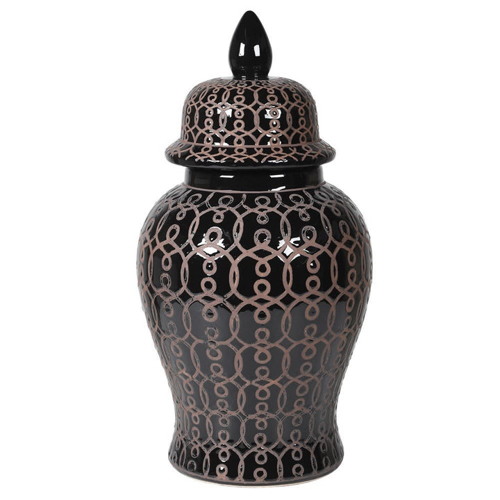 Ebony Ginger Jar