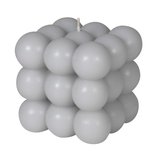 Grey Ball Candle