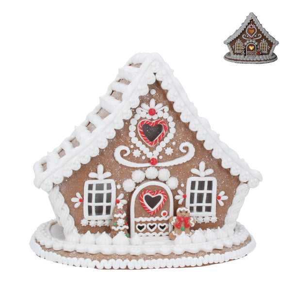 Iluminated Gingerbread House