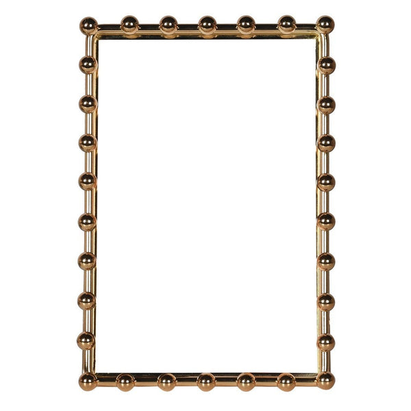 Large Gold Beaded Photo Frame