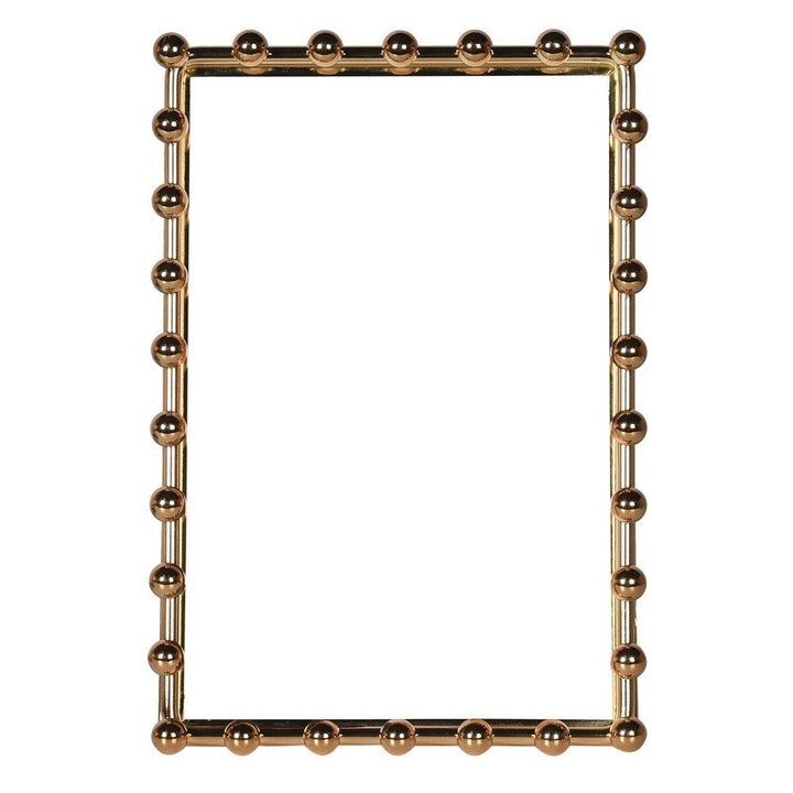 Large Gold Beaded Photo Frame