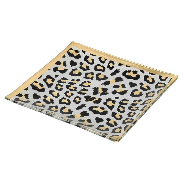 Leopard Print Trinket Dish