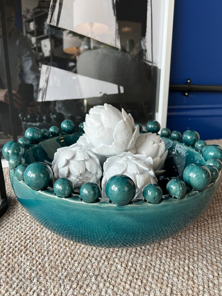 Mia Teal Bowl