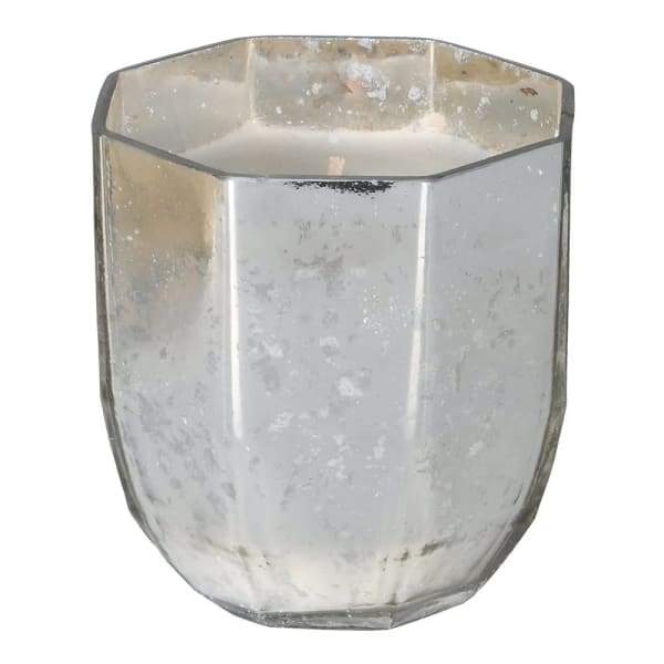 Oud Silver Candle