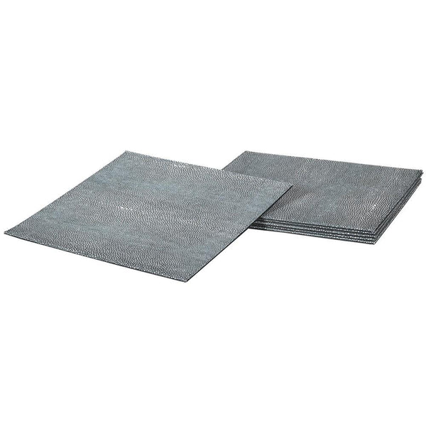 Set of Six Shagreen Placemats