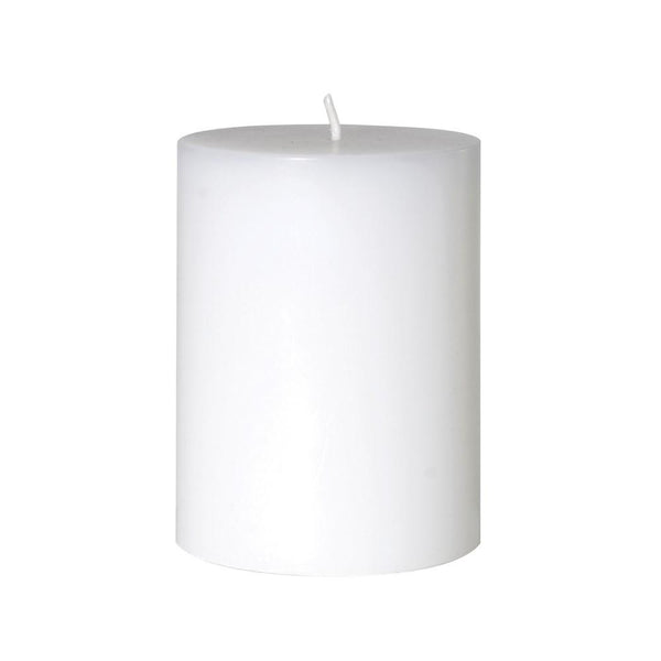 Small White Pillar Candle