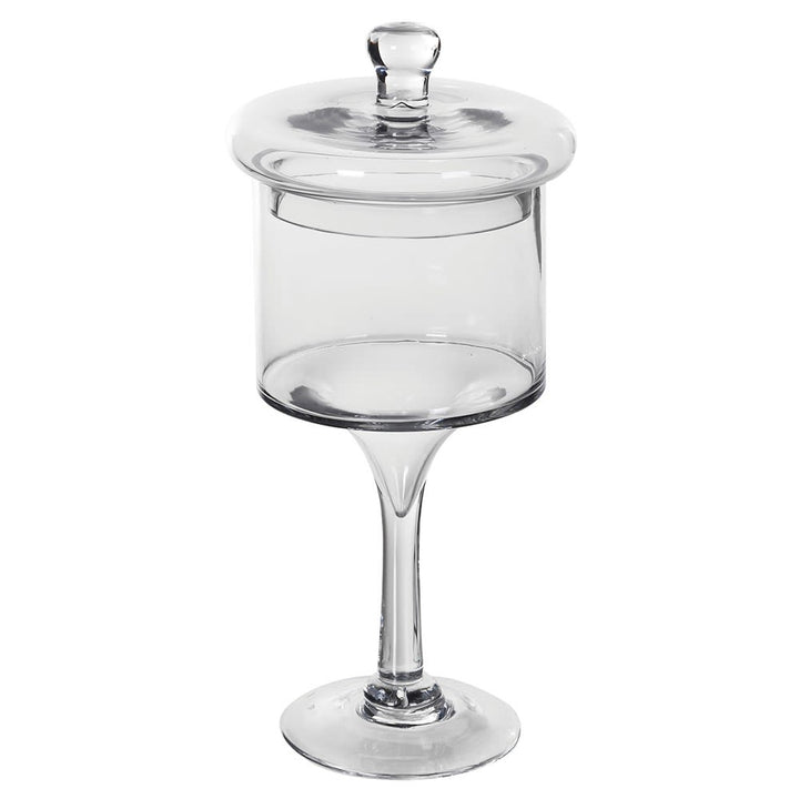 Tall Glass Jar with Lid