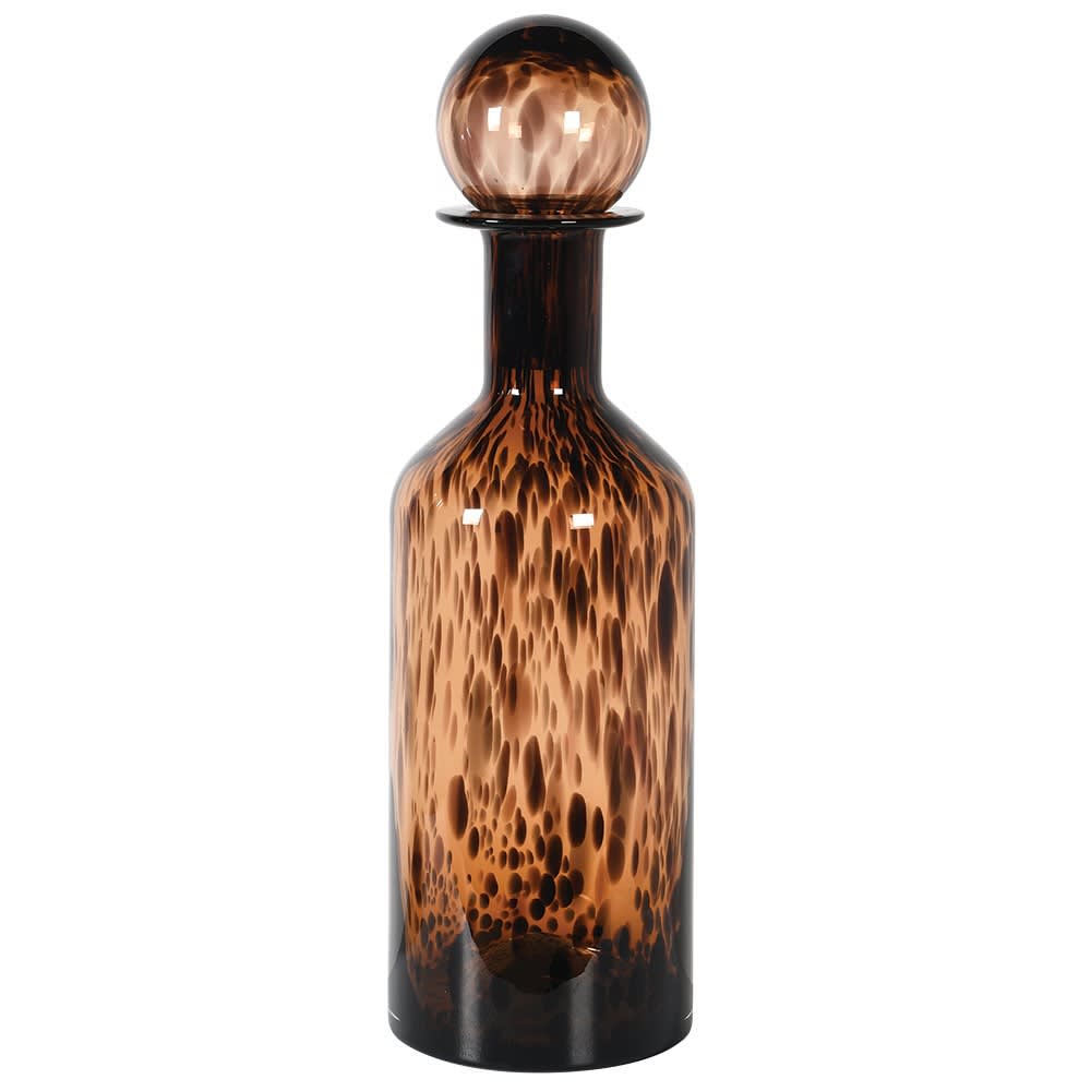 Tortoise Shell Glass Bottle Tall – Spirit of Shenfield