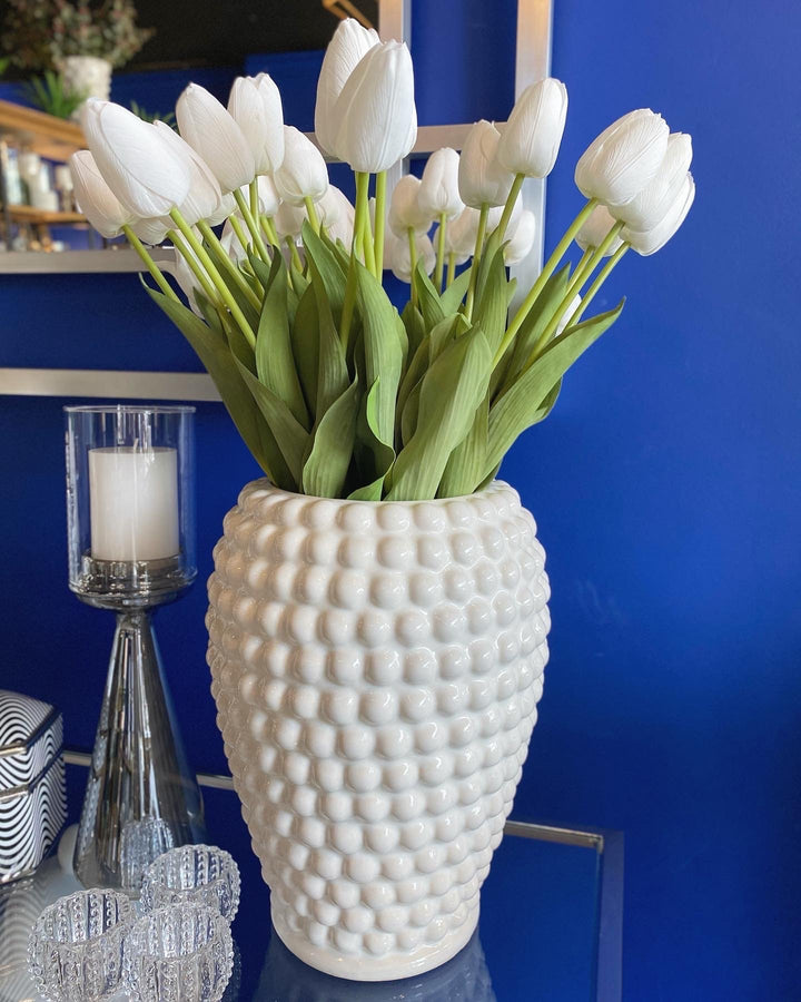 White Mia Vase