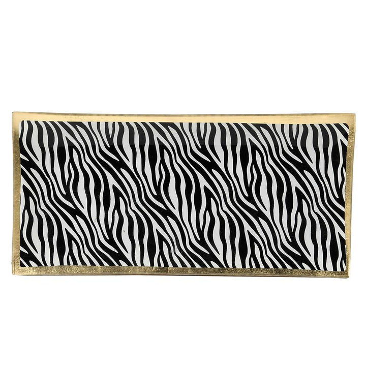 Zebra Print Trinket Dish