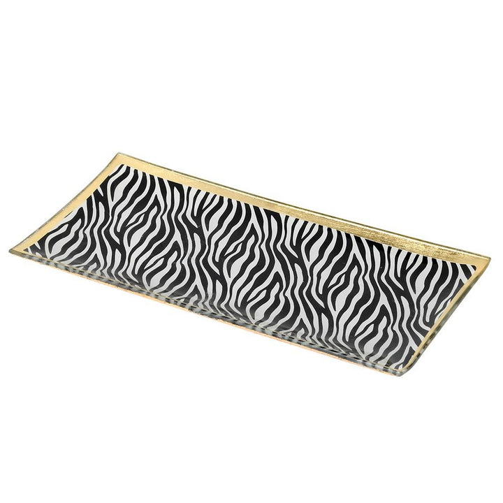 Zebra Print Trinket Dish